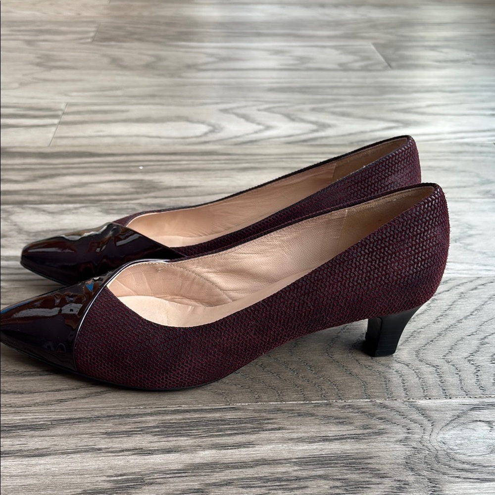 Peter Kaiser Women's Burgundy Pumps size 5, US7.5 - Picture 5 of 15